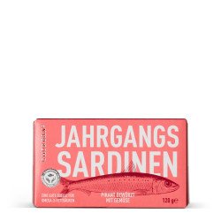 Sardines millésimées picantes aux légumes
